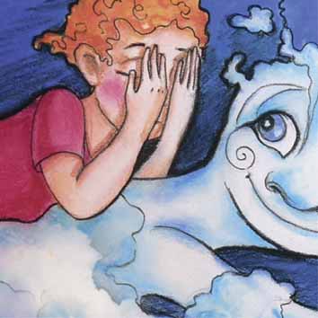 Das Mädchen und die Wolken
